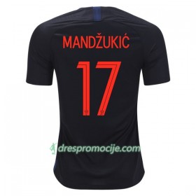 Hrvatska Dres Mandzukic 17 Gostujući Svjetsko prvenstvo 2018